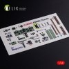 KELIK K48005 A5M2B Claude interior 3D decals for WingsyKits kit